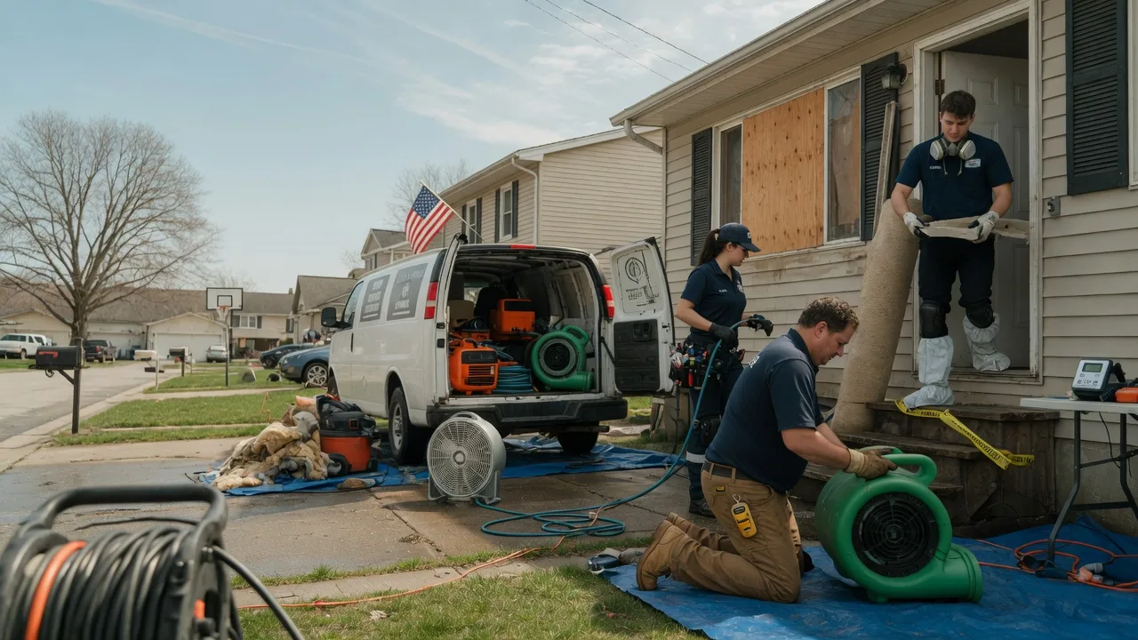 Water Damage Restoration in Mclouth, KS near me